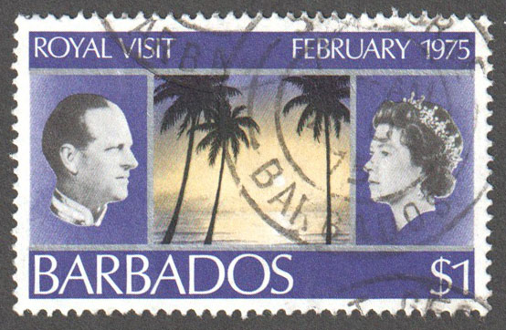 Barbados Scott 419 Used - Click Image to Close